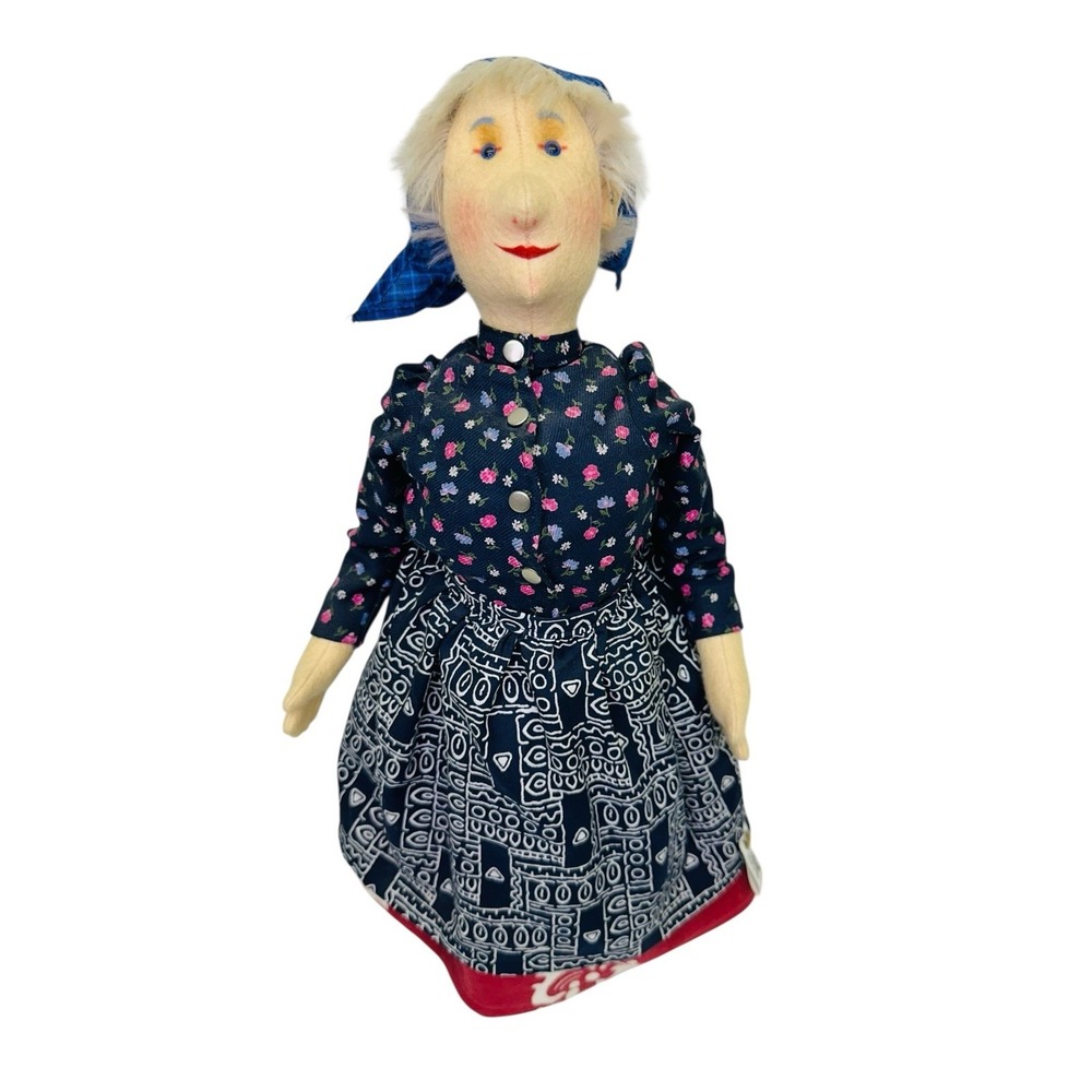 Steiff Peasant‎ Lady Replica Felt Dolls 9110/43 1987/1988 #0000085 Germany VTG